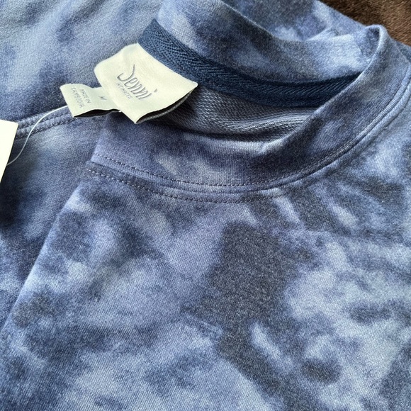 NWT blue, Jenni Intimates soft long sleeve - Picture 5 of 6